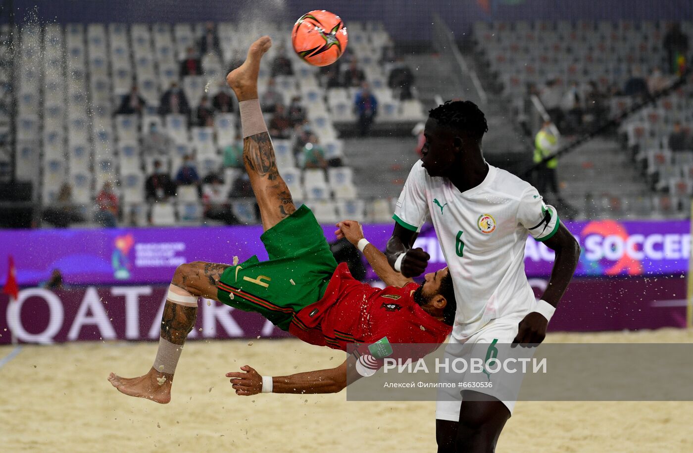 Пляжный футбол. ЧМ-2021. Матч Португалия - Сенегал