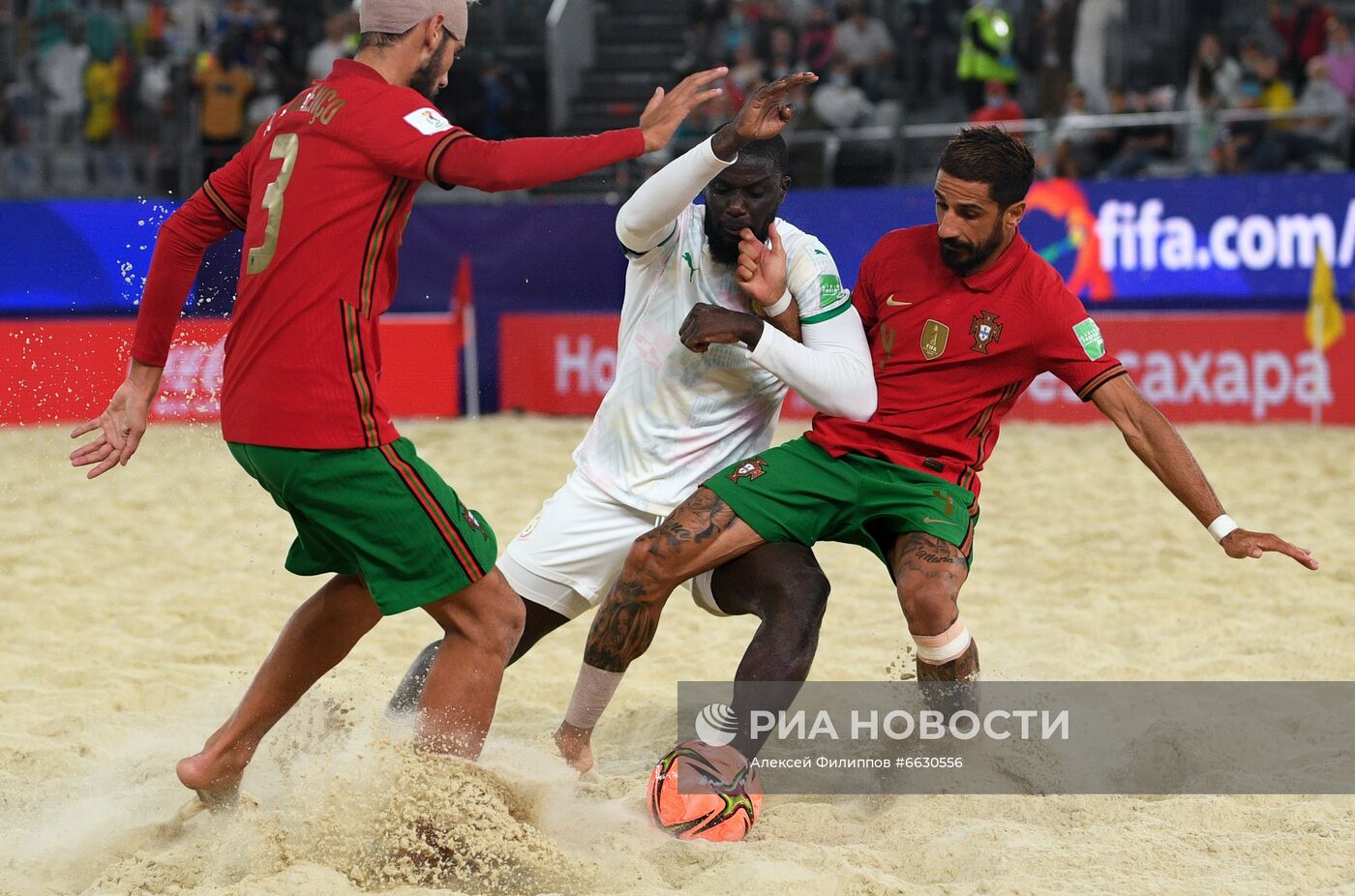 Пляжный футбол. ЧМ-2021. Матч Португалия - Сенегал
