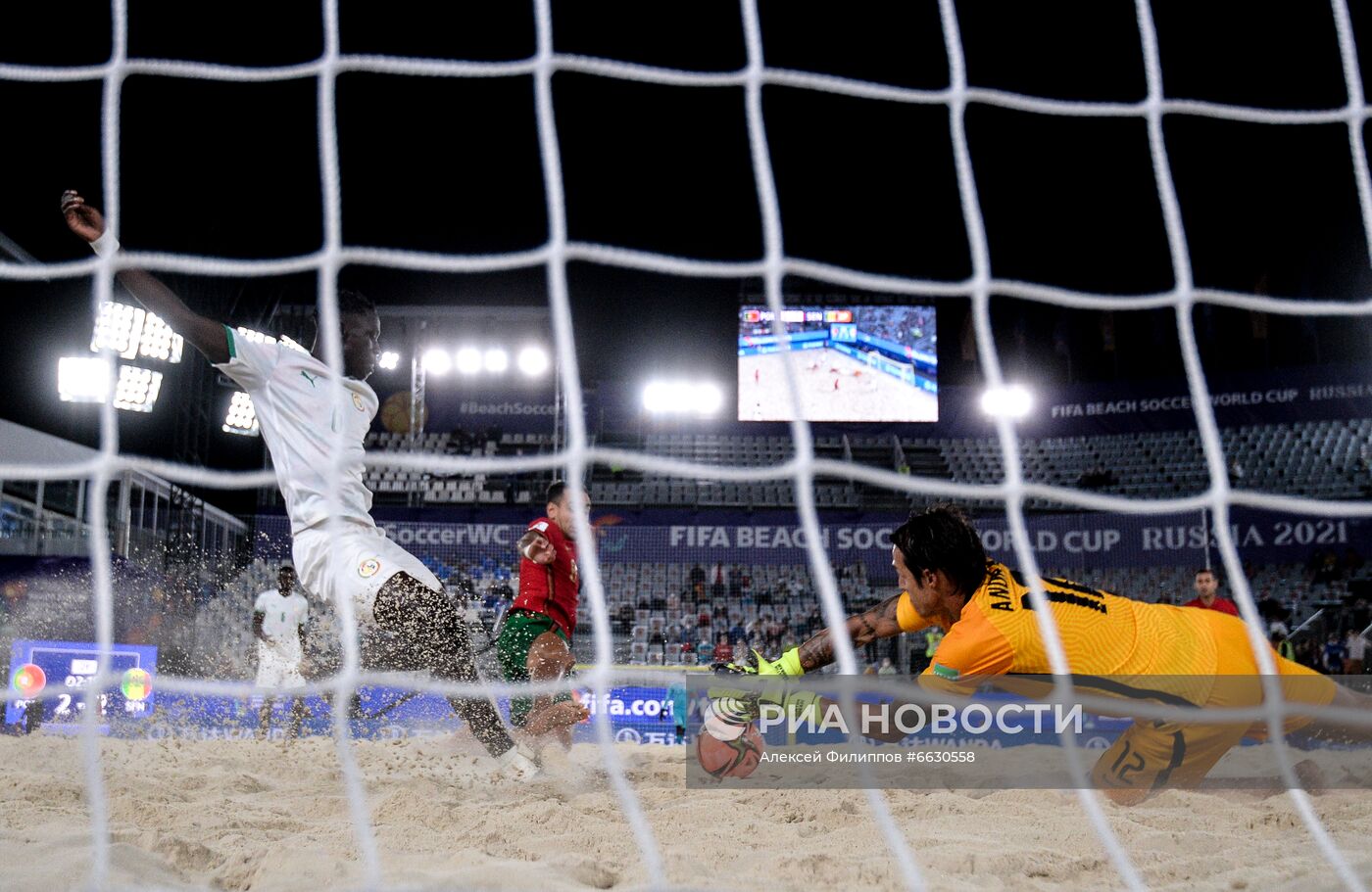 Пляжный футбол. ЧМ-2021. Матч Португалия - Сенегал