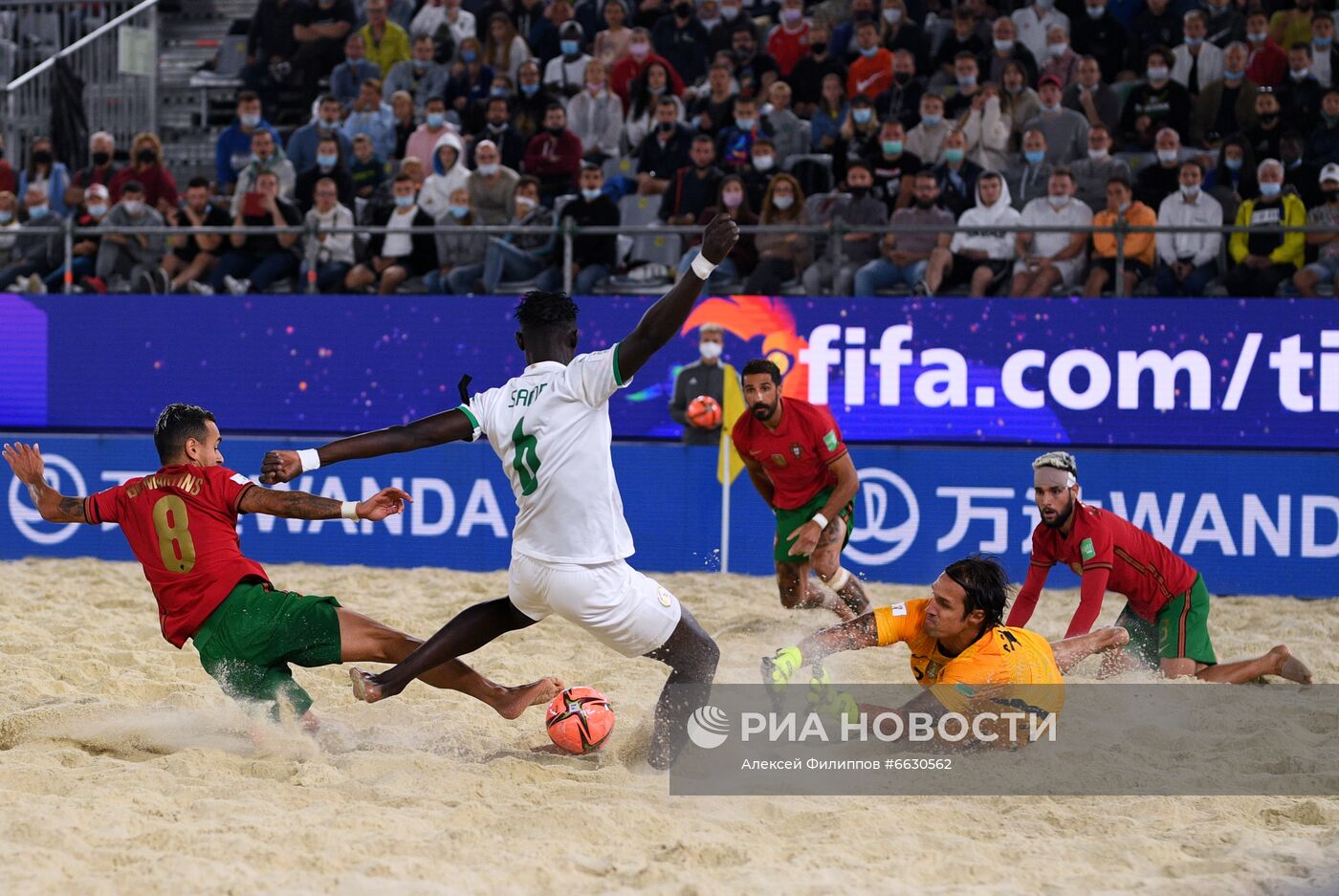 Пляжный футбол. ЧМ-2021. Матч Португалия - Сенегал