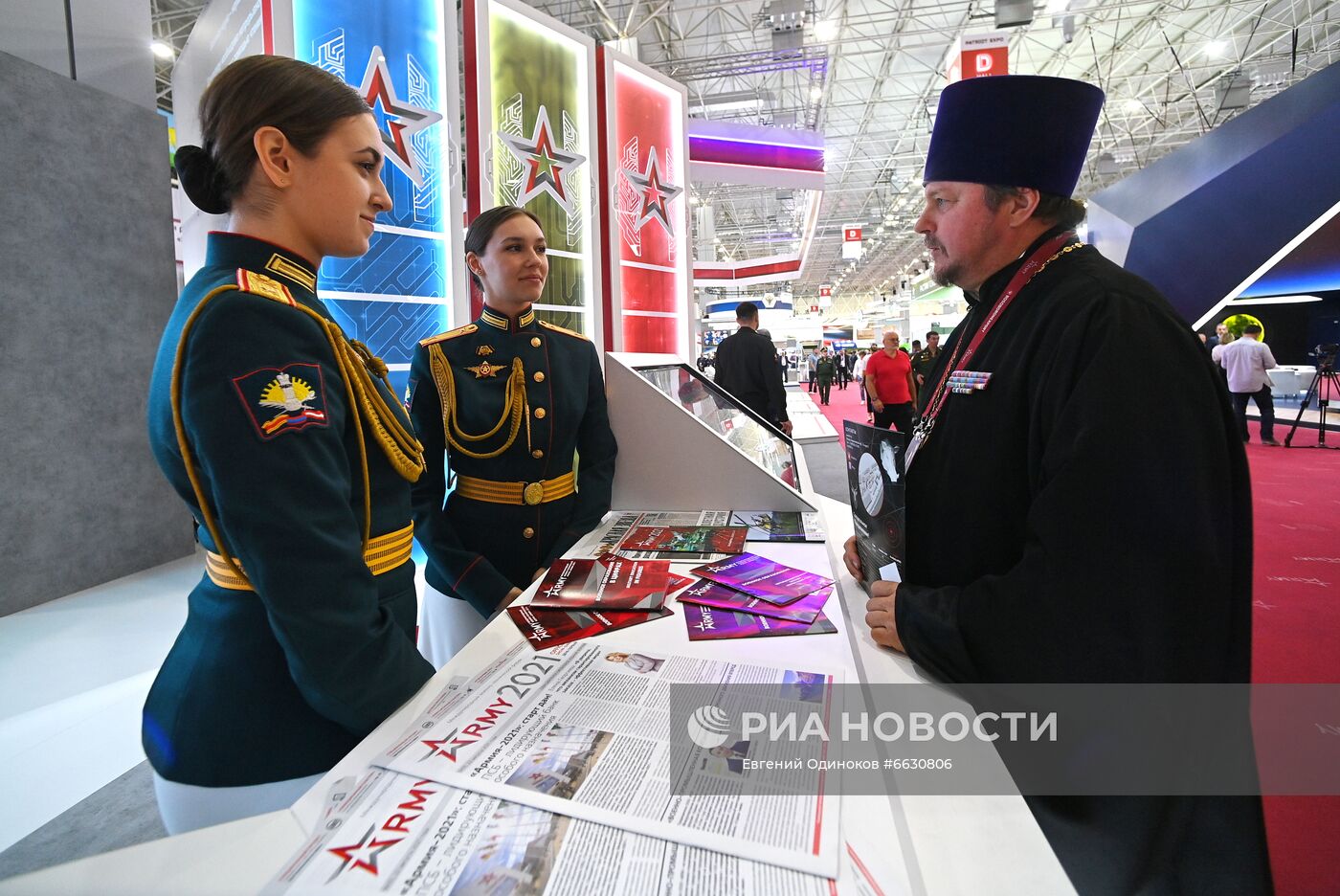 Открытие международного военно-технического форума "Армия-2021"