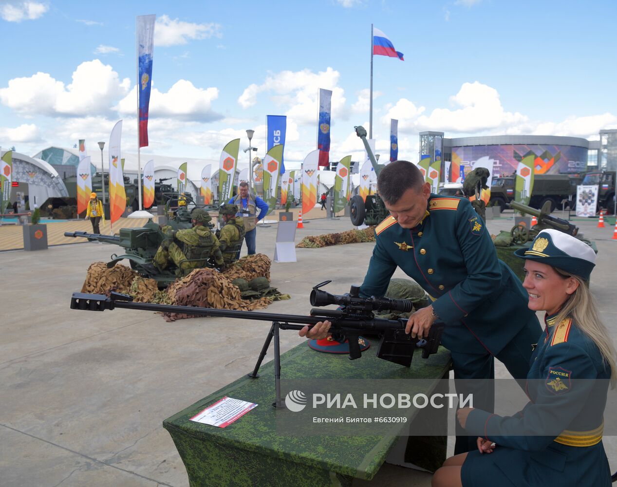 Открытие международного военно-технического форума "Армия-2021"