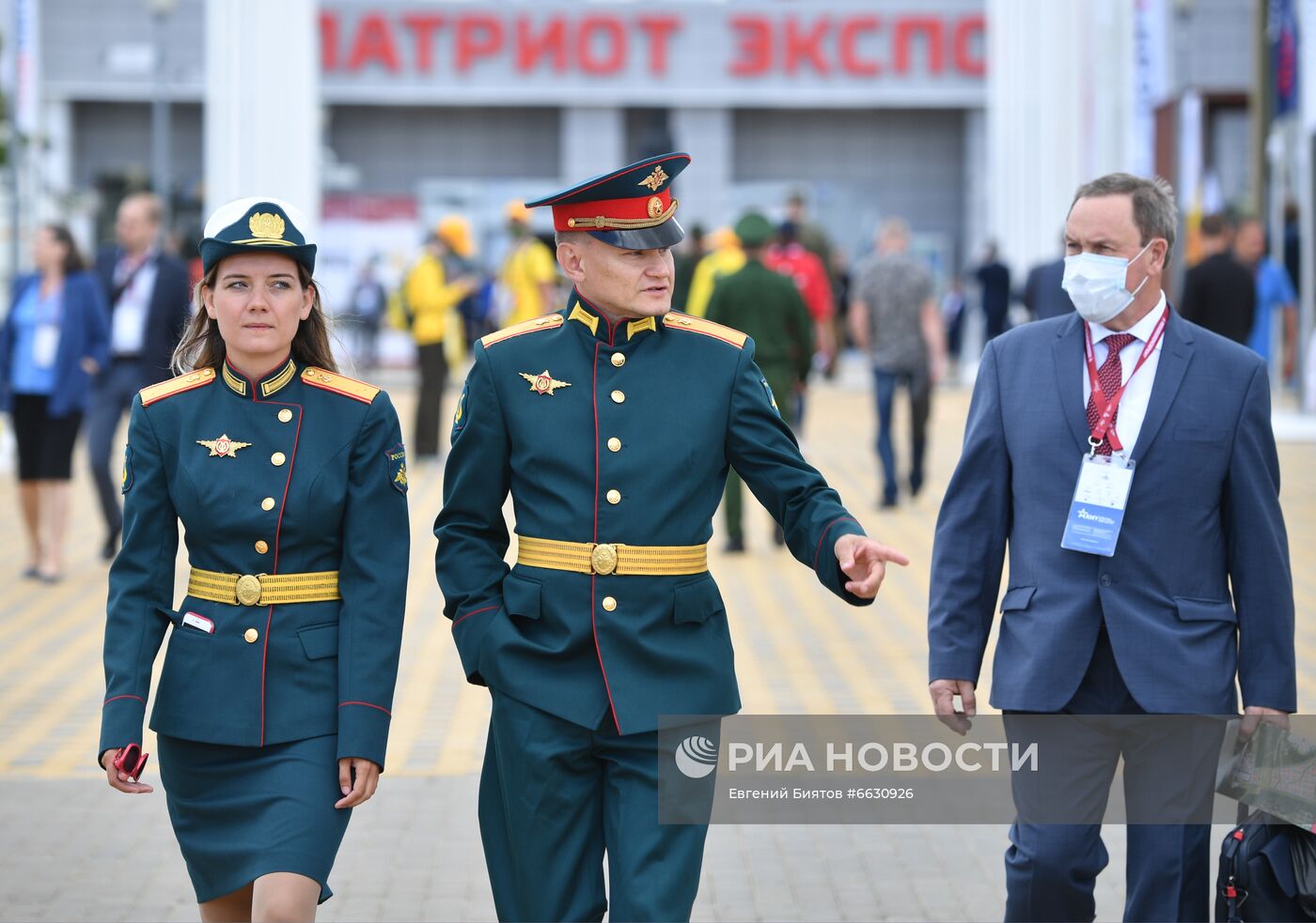 Открытие международного военно-технического форума "Армия-2021"