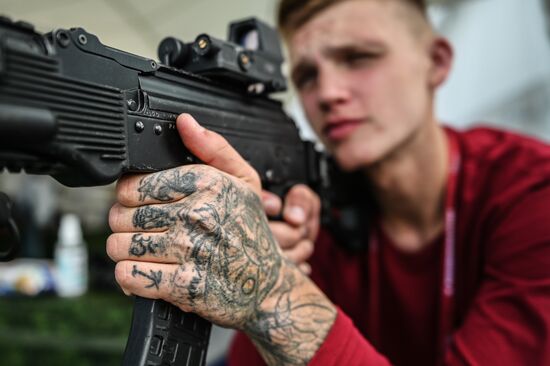 Открытие международного военно-технического форума "Армия-2021"