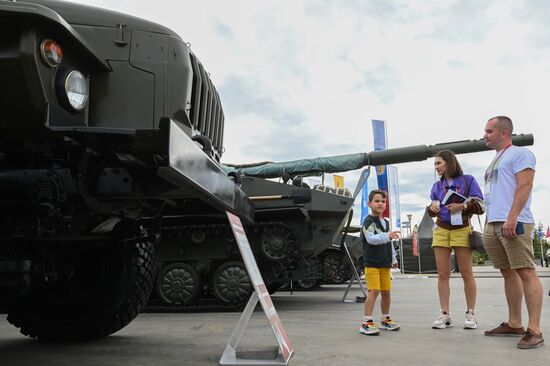 Открытие международного военно-технического форума "Армия-2021"