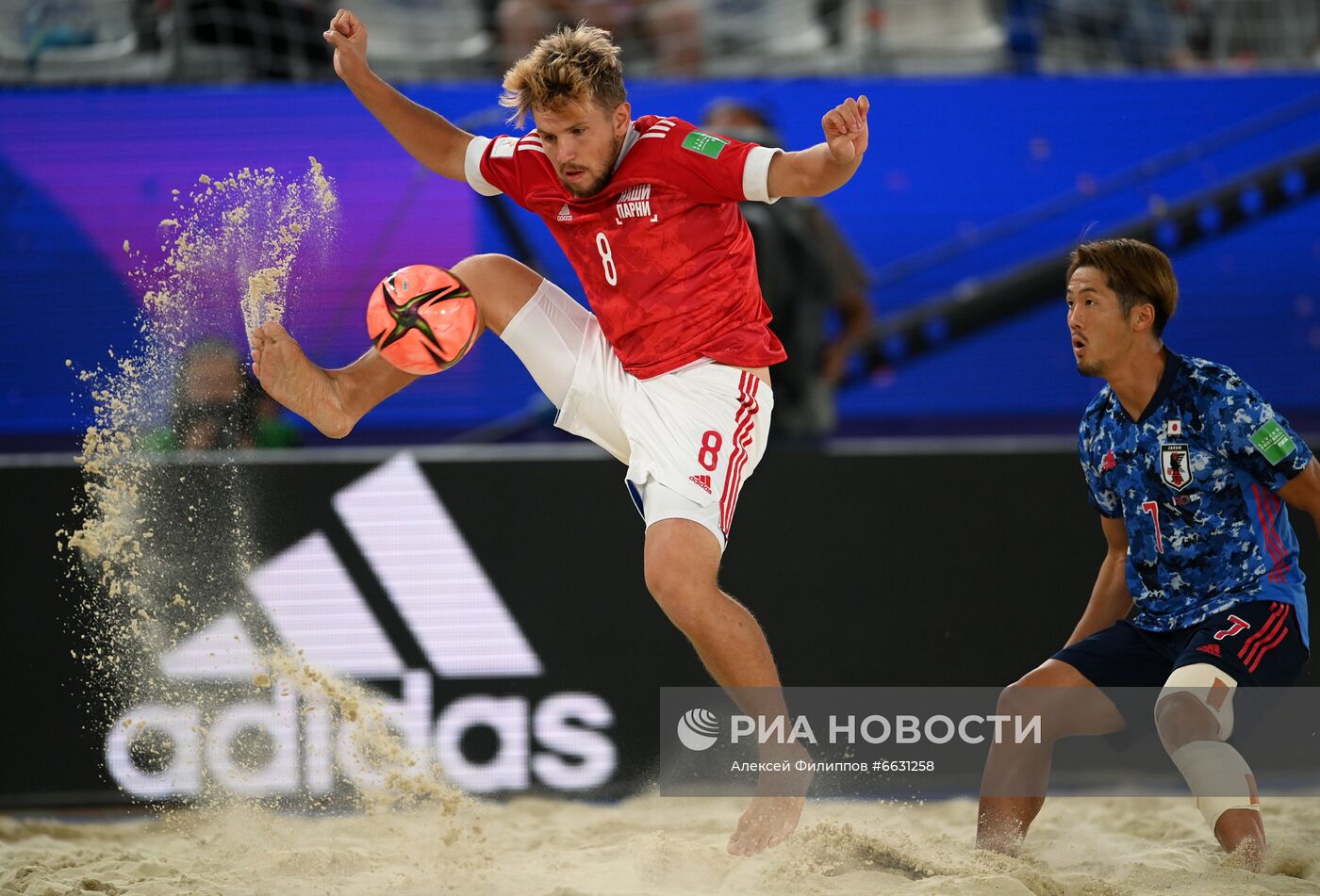 Пляжный футбол. ЧМ-2021. Матч Япония - Россия