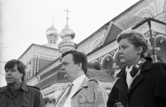 Визит министра транспорта Финляндии Пекка Веннамо в СССР