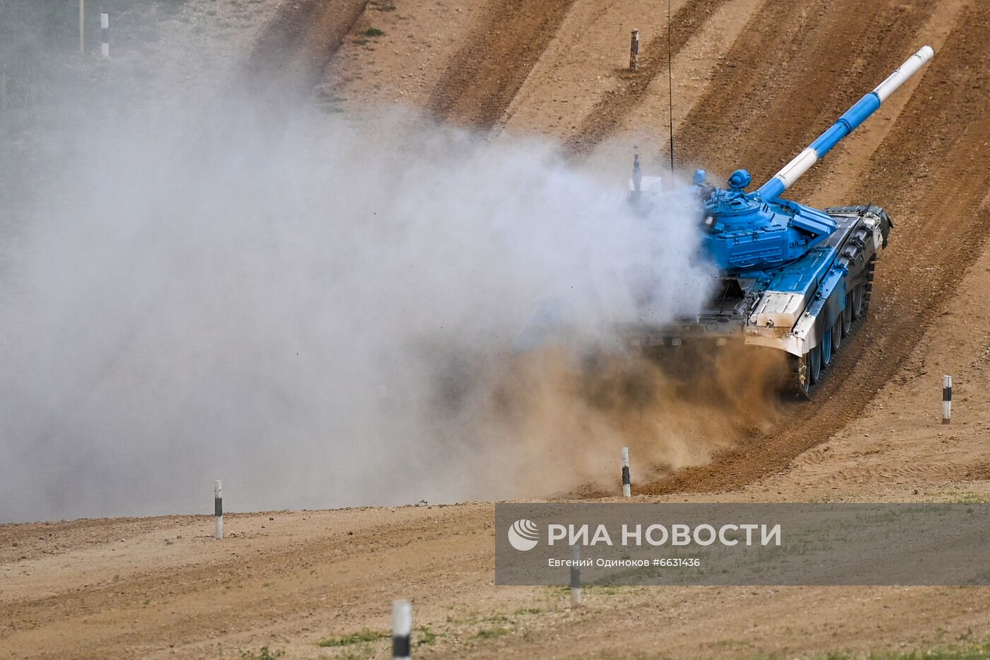 Форум "Армия-2021". Танковый биатлон