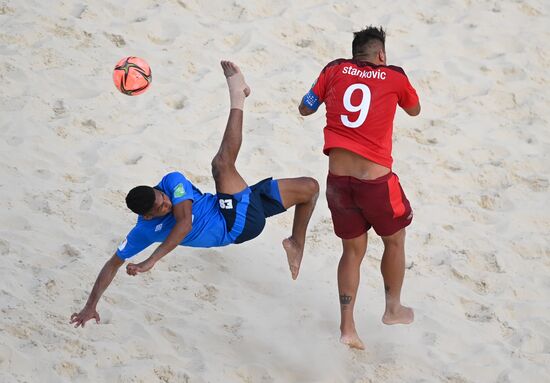 Пляжный футбол. ЧМ-2021. Матч Сальвадор - Швейцария