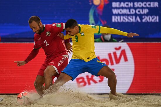Пляжный футбол. ЧМ-2021. Матч Бразилия - Белоруссия