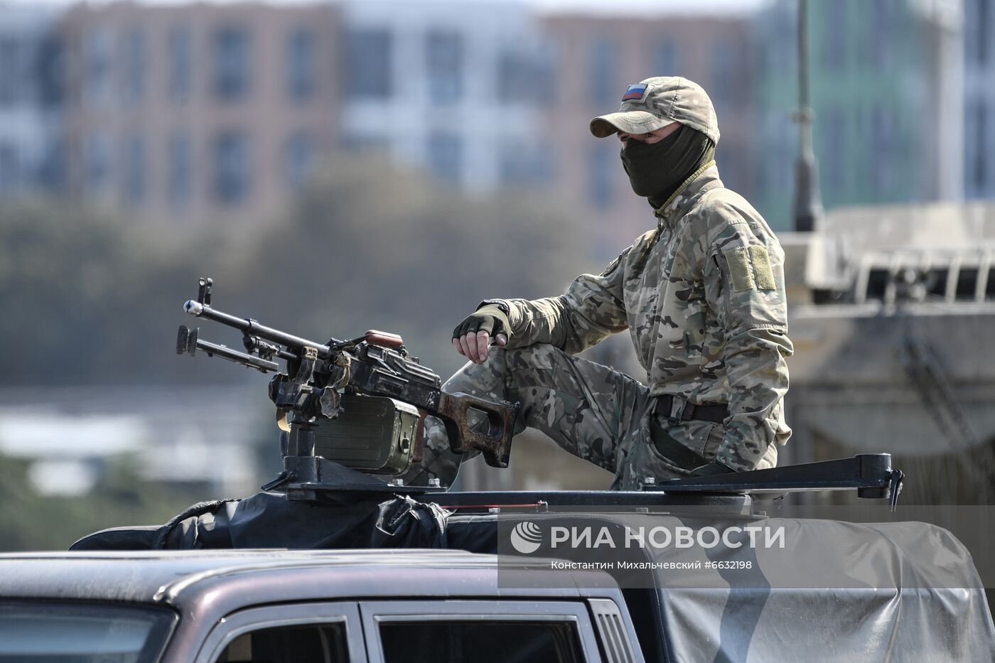 Генеральная репетиция военно-технического форума "Армия-2021" в Севастополе