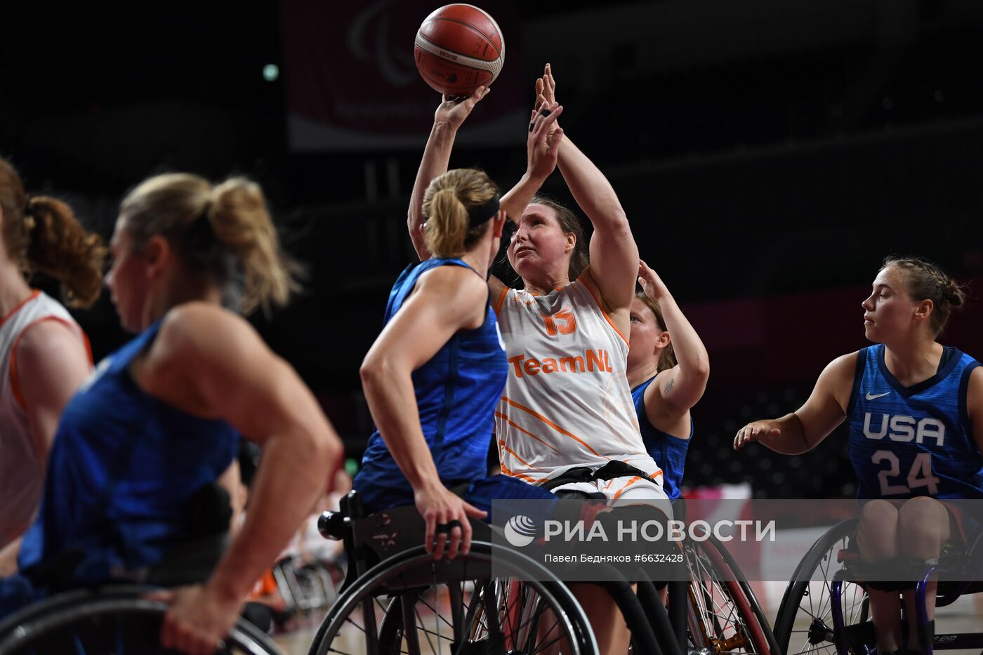 Паралимпиада-2020. Баскетбол на колясках. Женщины. Нидерланды - США