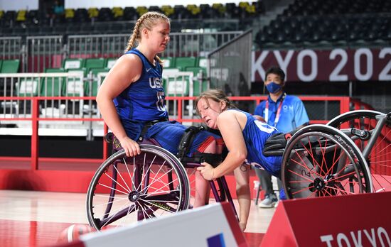 Паралимпиада-2020. Баскетбол на колясках. Женщины. Нидерланды - США