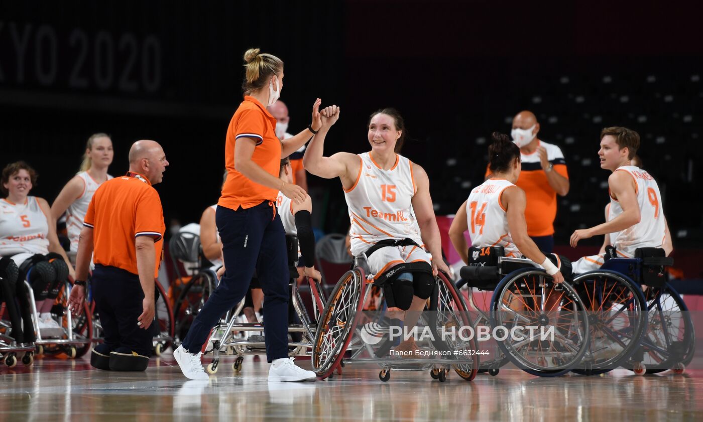 Паралимпиада-2020. Баскетбол на колясках. Женщины. Нидерланды - США