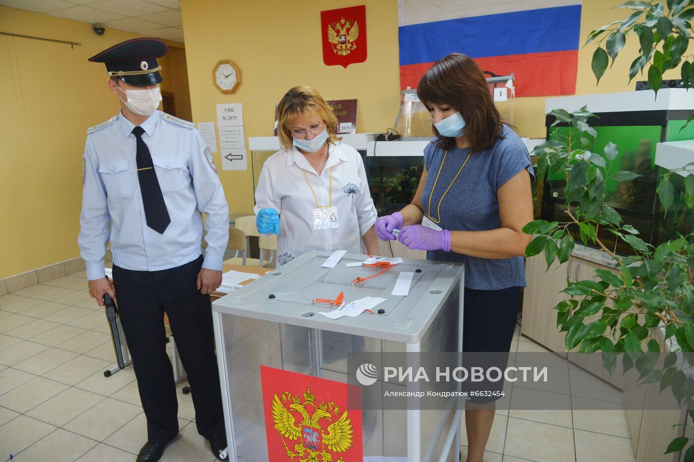 Учения МЧС в преддверии единого дня голосования в Челябинске