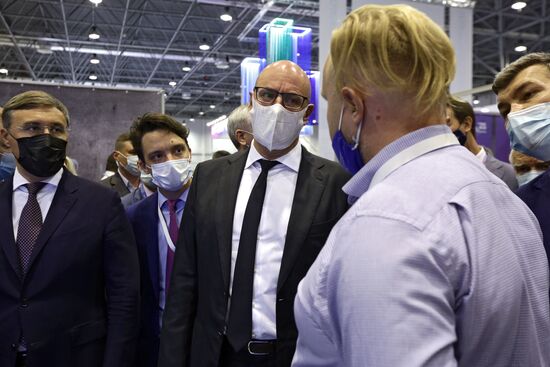 Международный форум "Технопром-2021" в Новосибирске