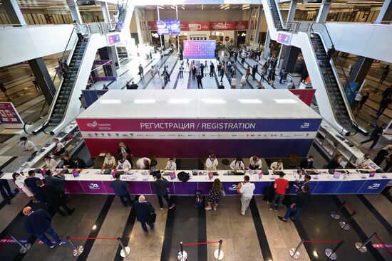 Международный форум "Технопром-2021" в Новосибирске