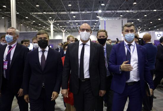 Международный форум "Технопром-2021" в Новосибирске