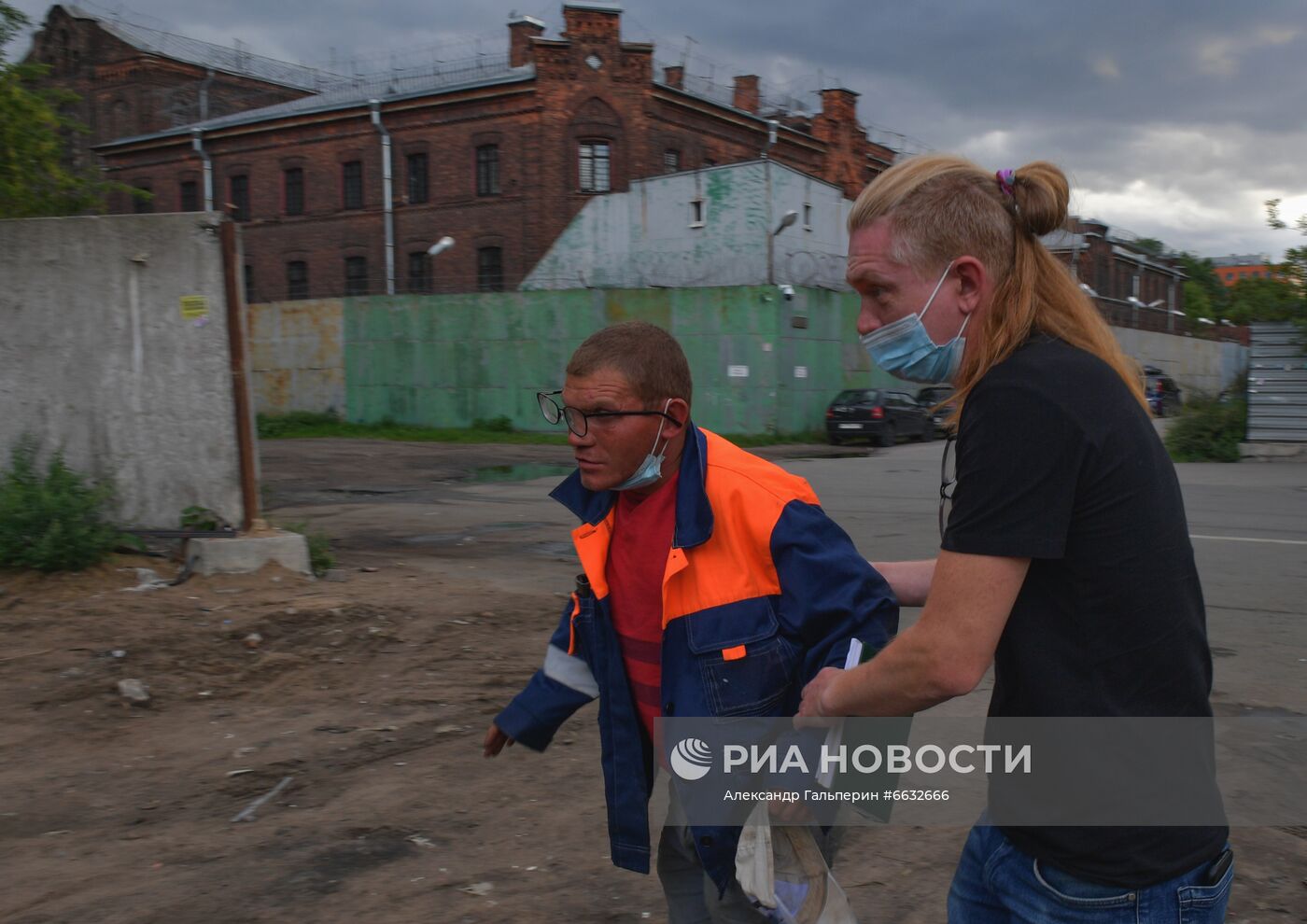 Работа благотворительного проекта "Социальный Патруль" в Санкт-Петербурге