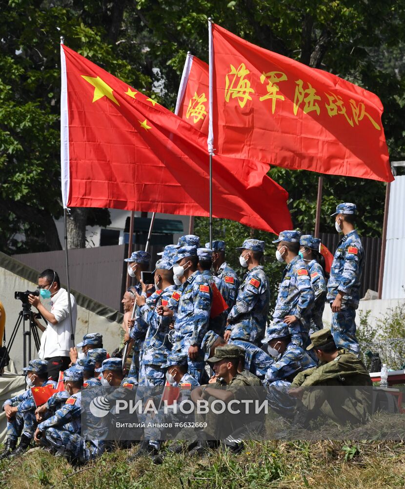 Конкурс "Морской десант" в рамках Армейских международных игр "АрМИ-2021"