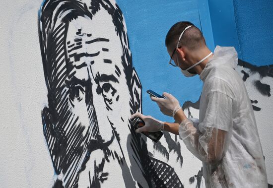 Граффити на трансформаторных подстанциях ОЭК