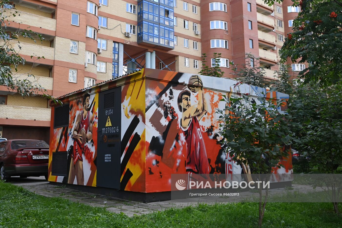 Граффити на трансформаторных подстанциях ОЭК