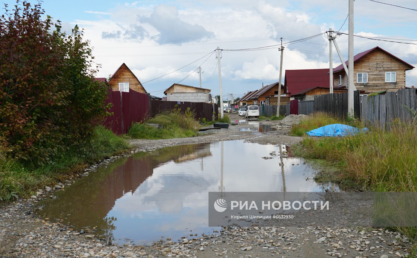 Повышение до критической отметки уровня воды в реке Иркут