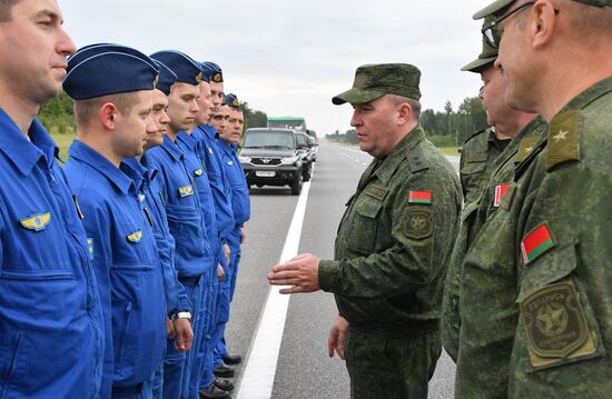 Учения белорусских ВВС