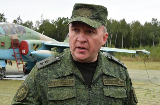 Учения белорусских ВВС