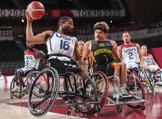 Паралимпиада-2020. Баскетбол на колясках. Мужчины. США - Германия
