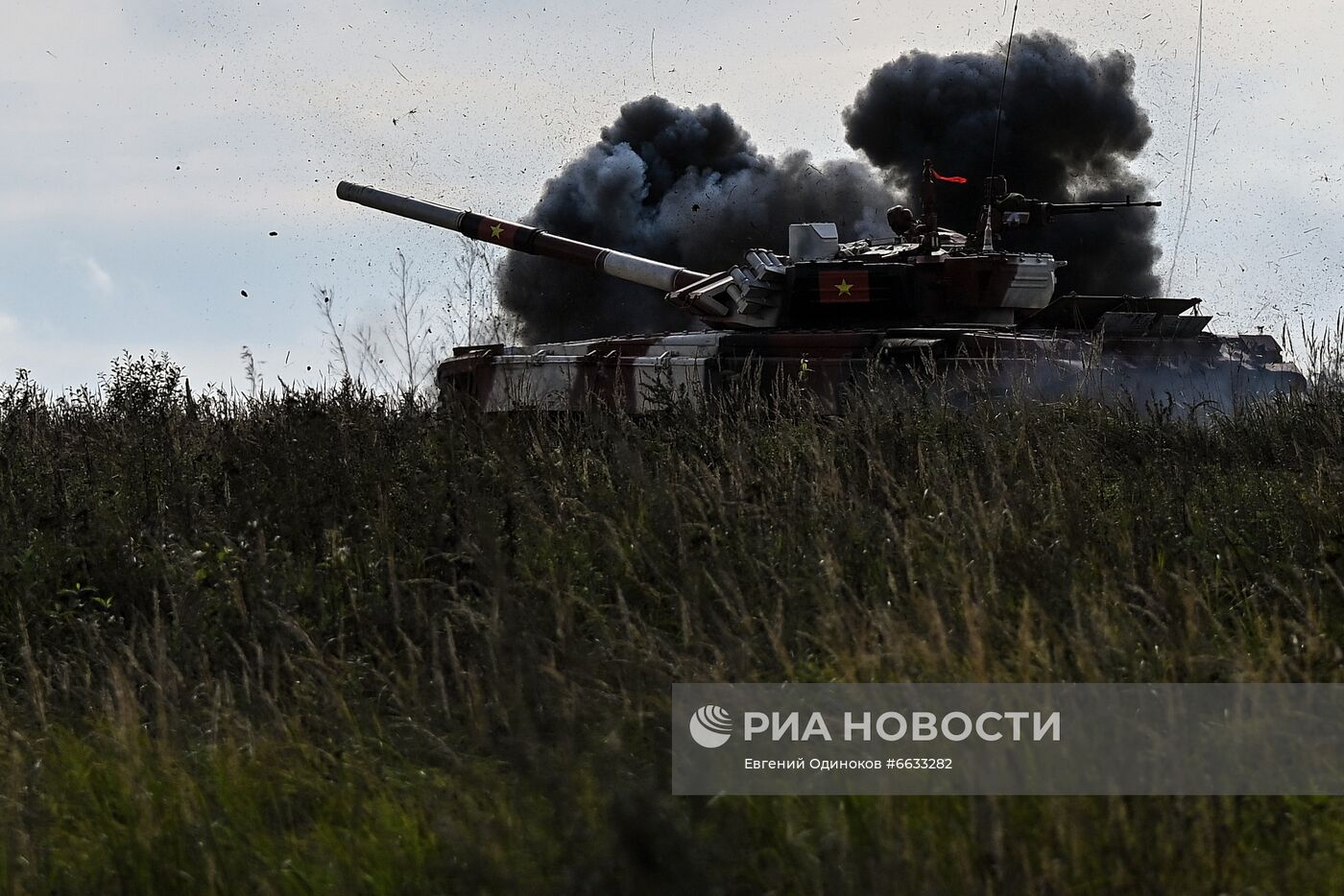 Форум "Армия-2021". Танковый биатлон