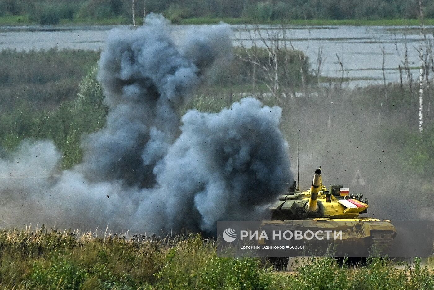 Форум "Армия-2021". Танковый биатлон