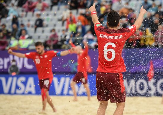 Пляжный футбол. ЧМ-2021. Матч Швейцария - Уругвай