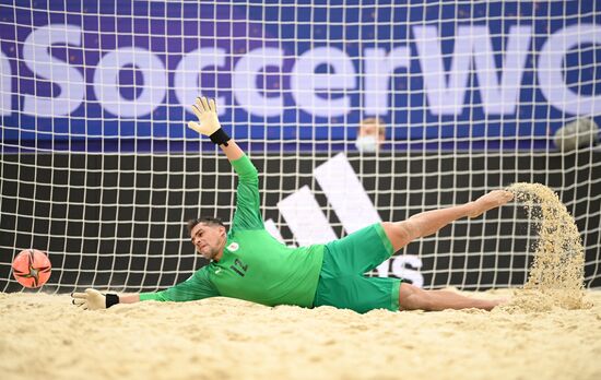 Пляжный футбол. ЧМ-2021. Матч Швейцария - Уругвай