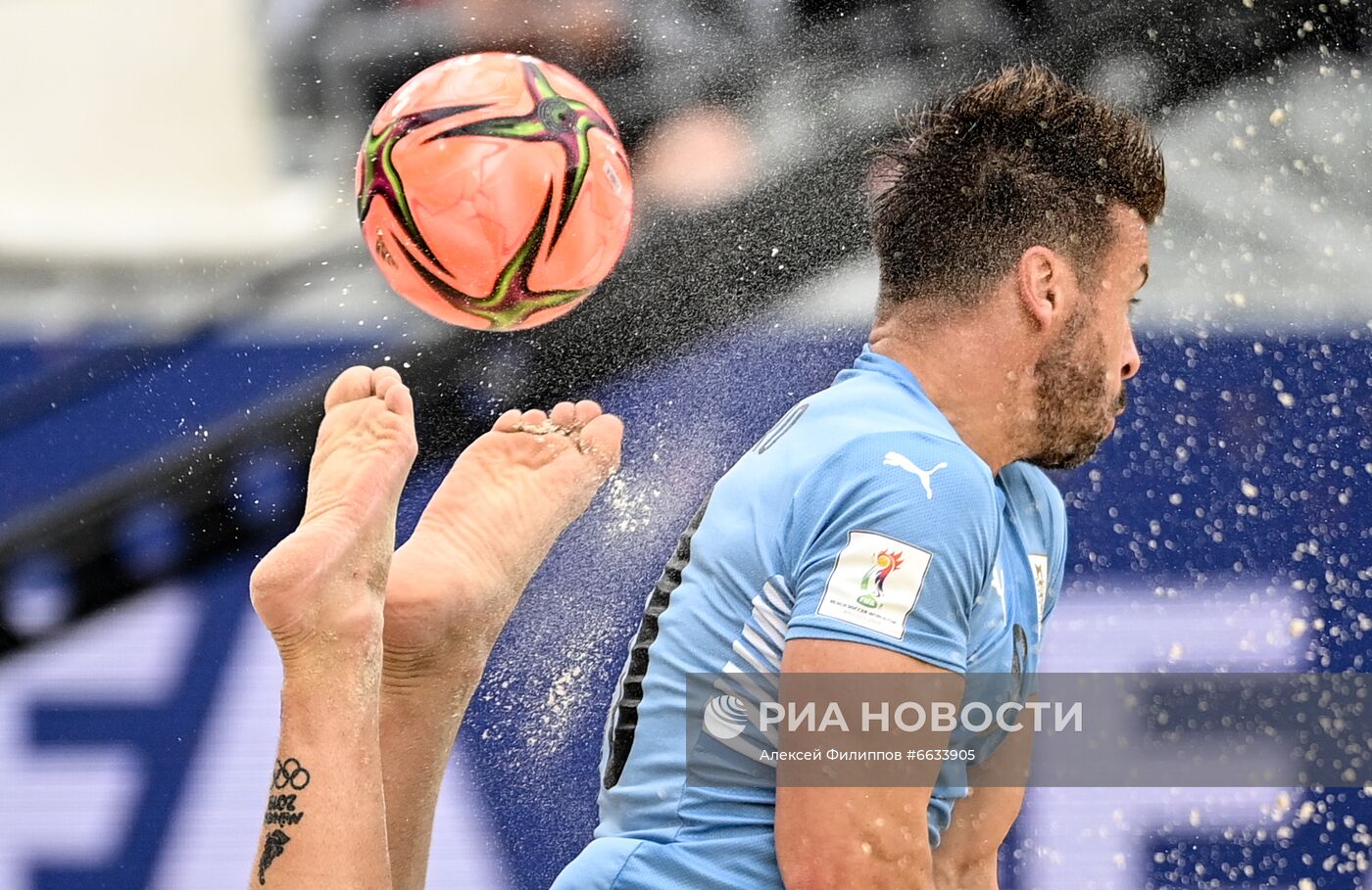 Пляжный футбол. ЧМ-2021. Матч Швейцария - Уругвай