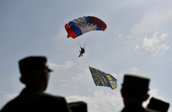 Открытие военно-технического форума "Армия-2021" в Екатеринбурге