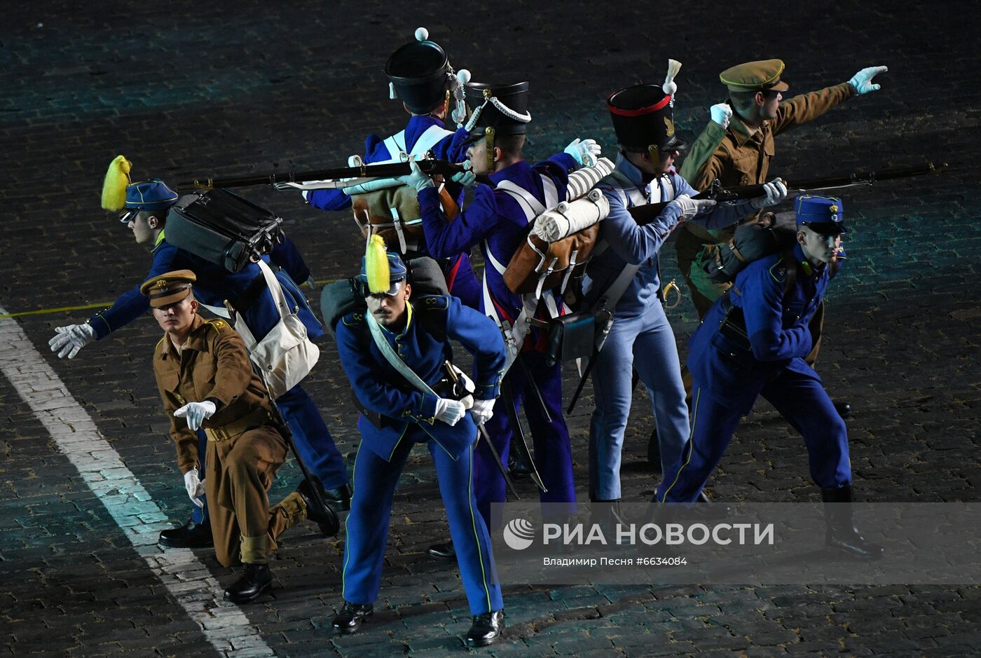 Генеральная репетиция XIV Международного военно-музыкального фестиваля "Спасская башня" - 2021