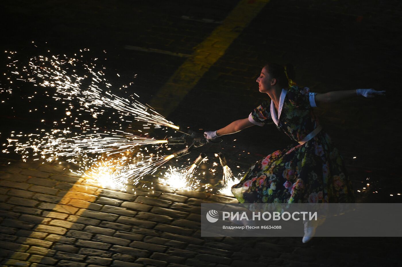 Генеральная репетиция XIV Международного военно-музыкального фестиваля "Спасская башня" - 2021