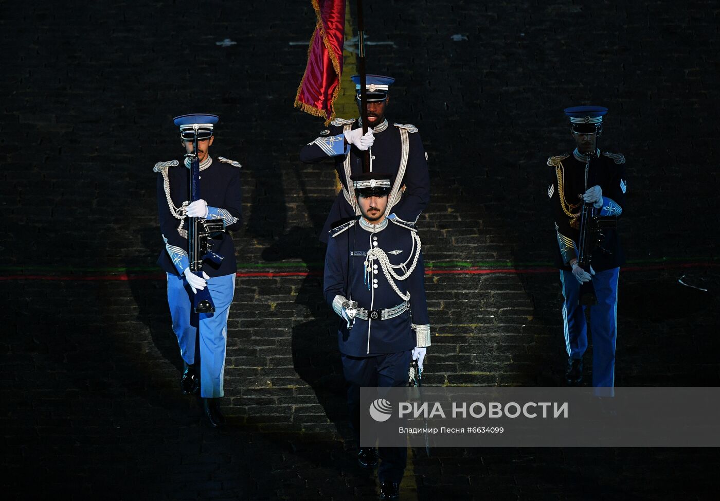 Генеральная репетиция XIV Международного военно-музыкального фестиваля "Спасская башня" - 2021