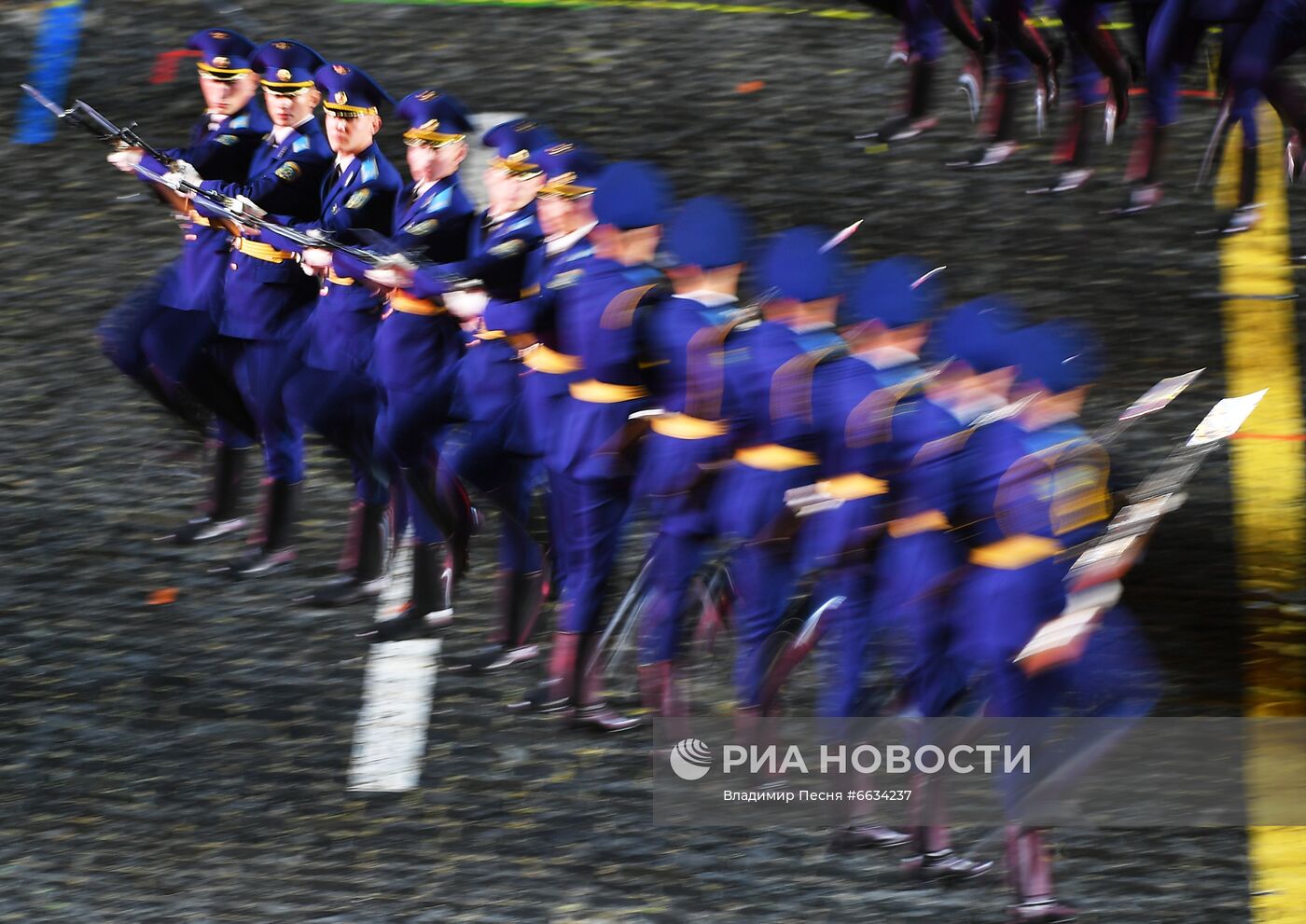 Генеральная репетиция XIV Международного военно-музыкального фестиваля "Спасская башня" - 2021