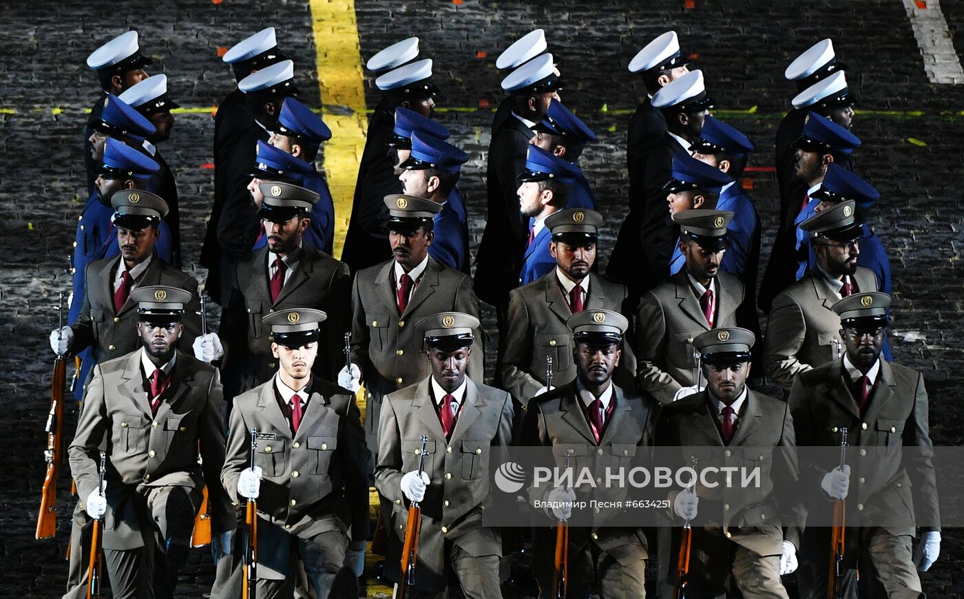 Генеральная репетиция XIV Международного военно-музыкального фестиваля "Спасская башня" - 2021