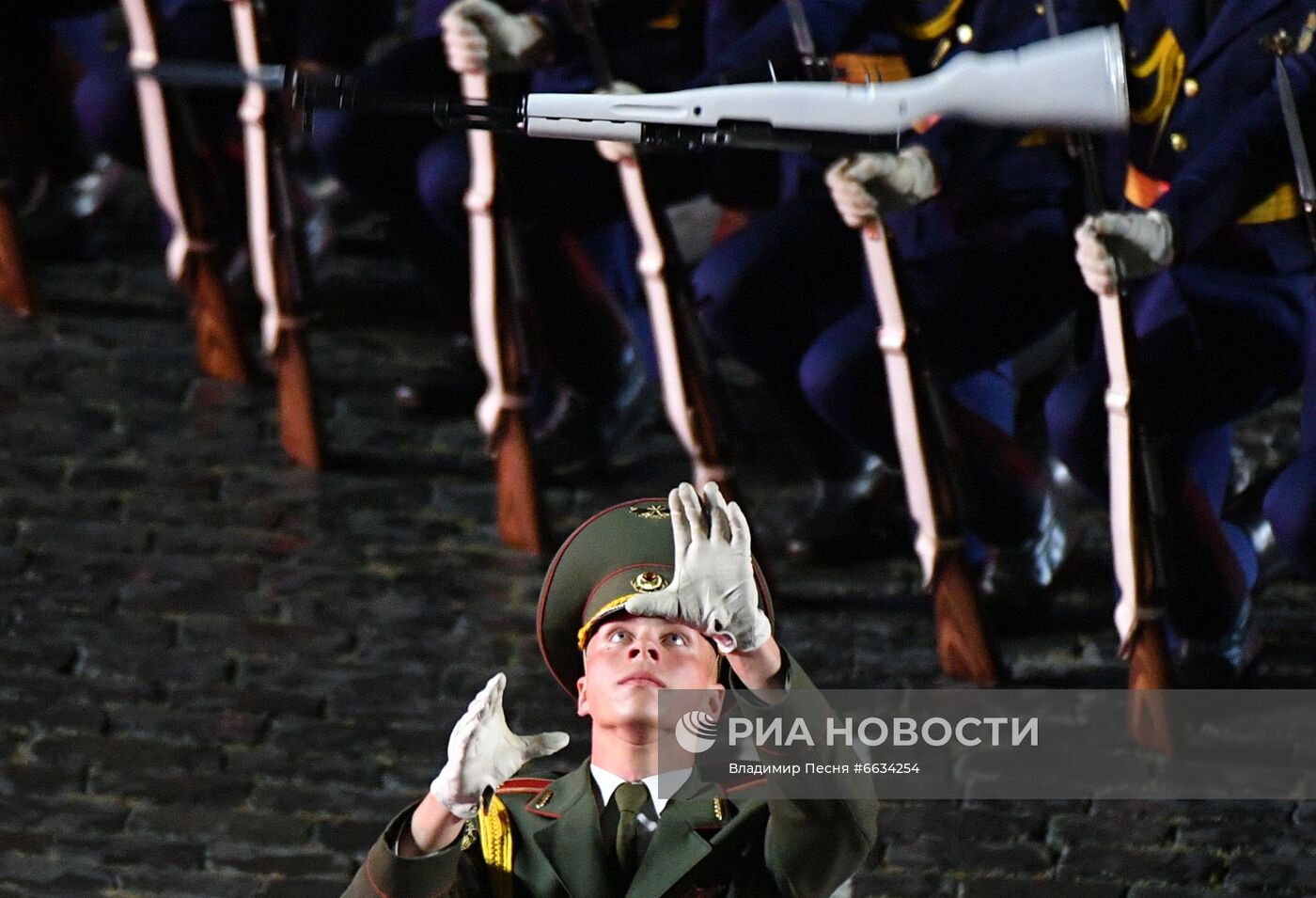 Генеральная репетиция XIV Международного военно-музыкального фестиваля "Спасская башня" - 2021