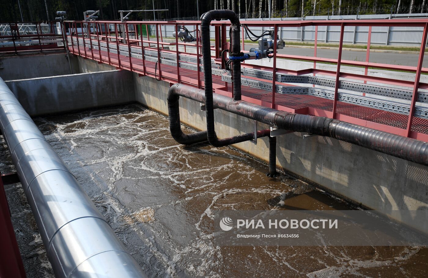 Новые очистные сооружения АО "Мосводоканал"