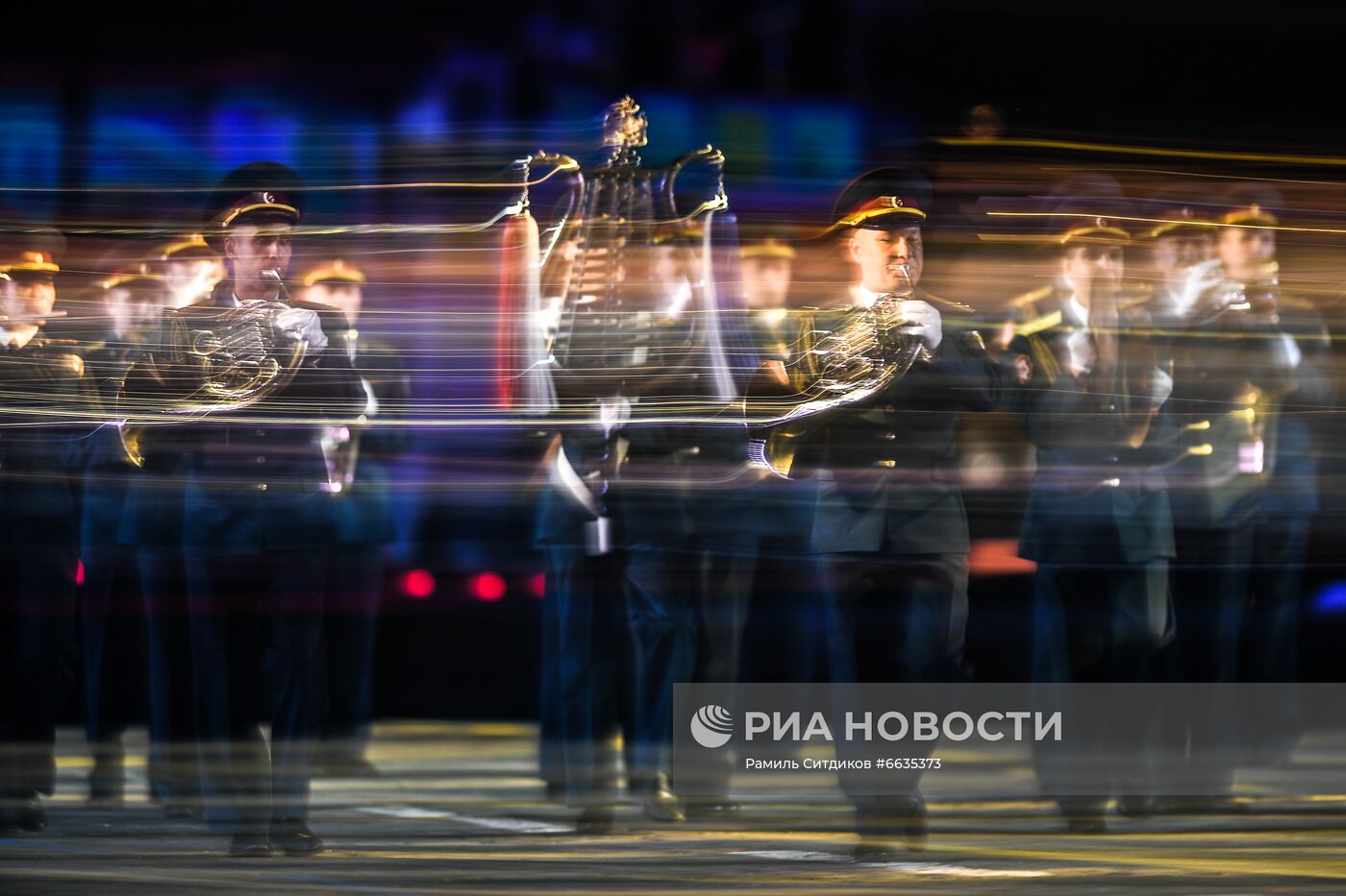 Церемония открытия XIV Международного военно-музыкального фестиваля "Спасская башня"  2021