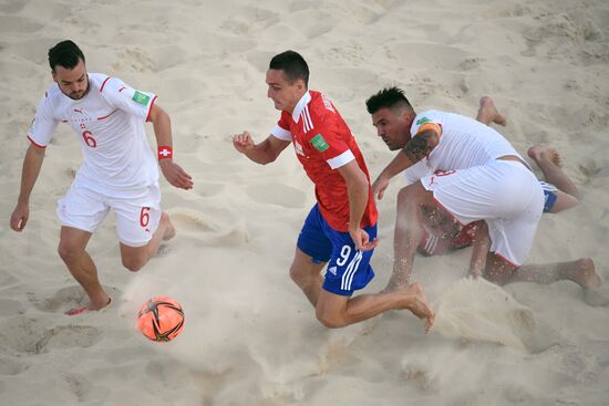 Пляжный футбол. ЧМ-2021. Матч Россия - Швейцария