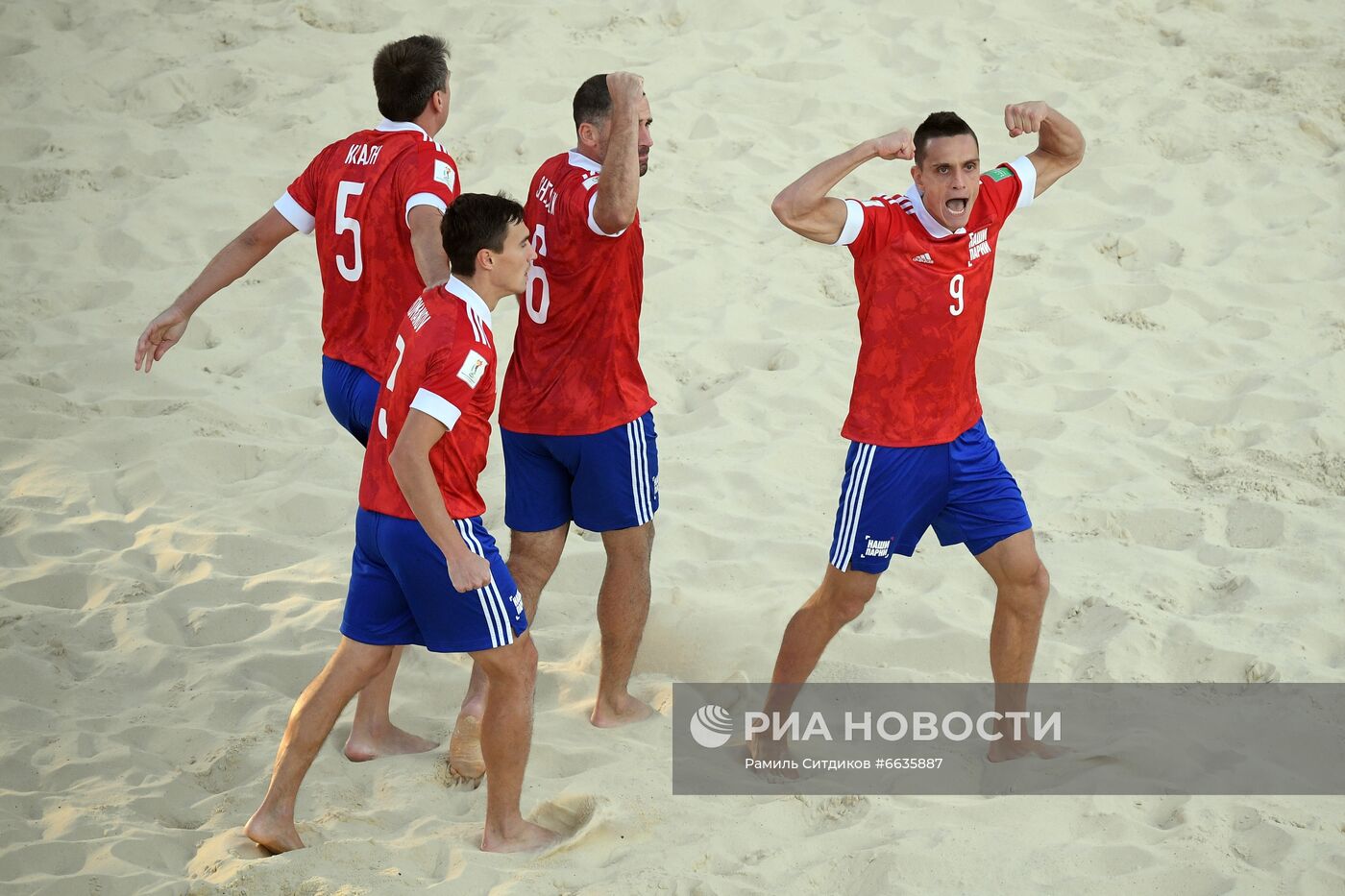 Пляжный футбол. ЧМ-2021. Матч Россия - Швейцария