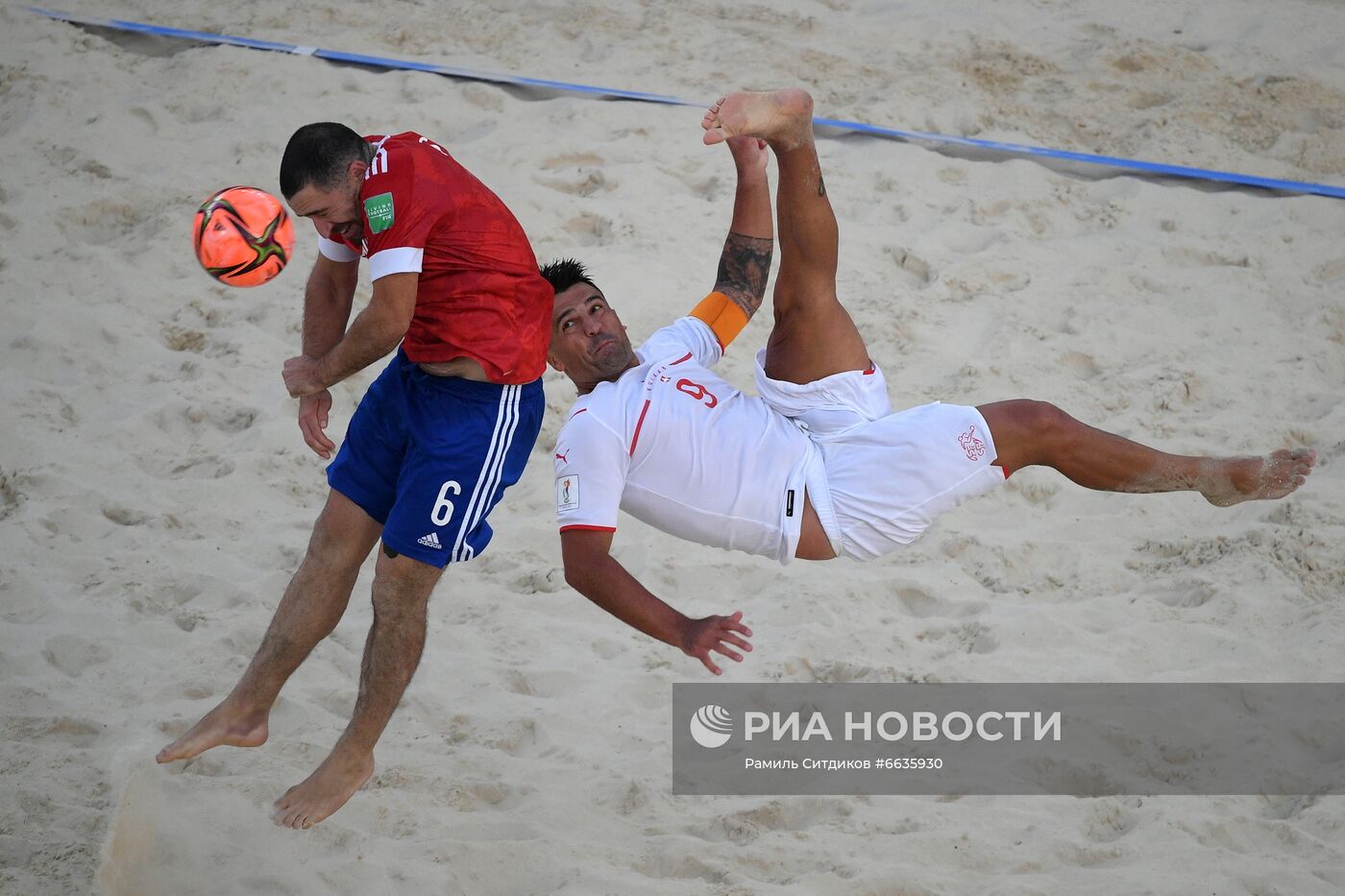 Пляжный футбол. ЧМ-2021. Матч Россия - Швейцария