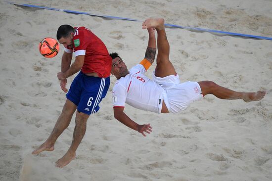 Пляжный футбол. ЧМ-2021. Матч Россия - Швейцария