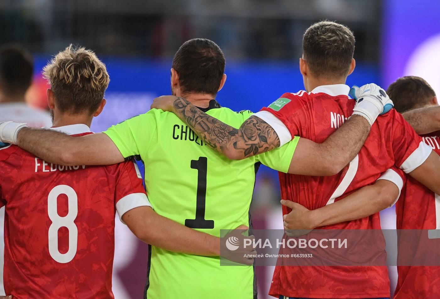 Пляжный футбол. ЧМ-2021. Матч Россия - Швейцария