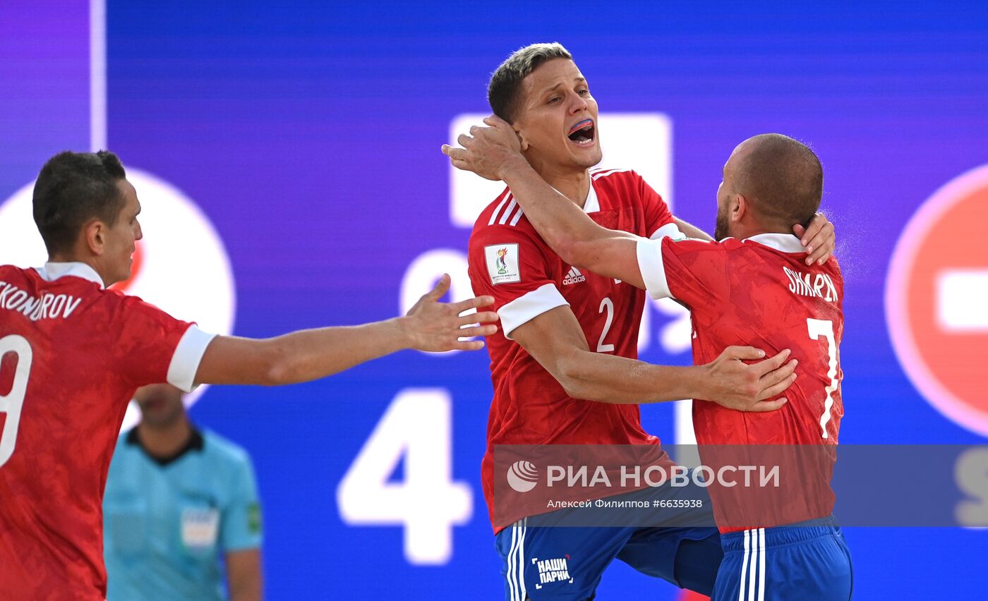 Пляжный футбол. ЧМ-2021. Матч Россия - Швейцария